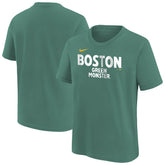 Green Boston Red Sox Nike Youth City Connect Wordmark T-Shirt