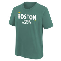 Green Boston Red Sox Nike Youth City Connect Wordmark T-Shirt