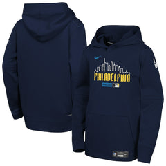 Navy Philadelphia Phillies Nike Youth Authentic Collection City Connect Therma-FIT Hoodie