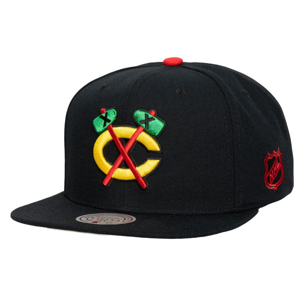 NHL Chicago Blackhawks Mitchell & Ness Legendary Away Snapback Hat