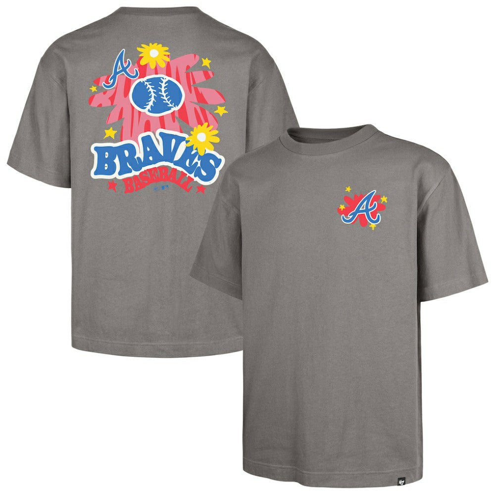 Gray Atlanta Braves '47 Flora Foundation T-Shirt