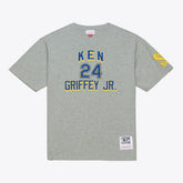 Gray Ken Griffey Jr. Seattle Mariners Mitchell & Ness Player Collection Premium T-Shirt