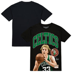Mitchell & Ness Larry Bird Boston Celtics Hardwood Classics Player Arch T-Shirt