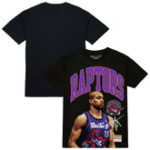 Mitchell & Ness Vince Carter Toronto Raptors Hardwood Classics Player Arch T-Shirt
