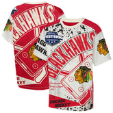 NHL Chicago Blackhawks Outerstuff Youth Top Player T-Shirt