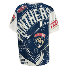 NHL Florida Panthers Outerstuff Youth Top Player T-Shirt