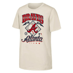 Natural Atlanta Braves Outerstuff Youth Triple Hit T-Shirt