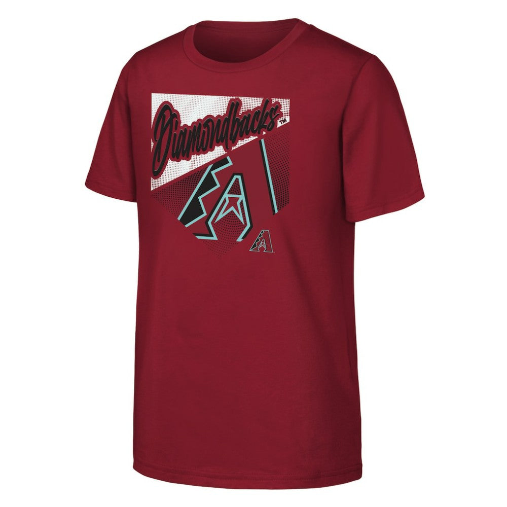 Red Arizona Diamondbacks Outerstuff Youth Prime Plate T-Shirt