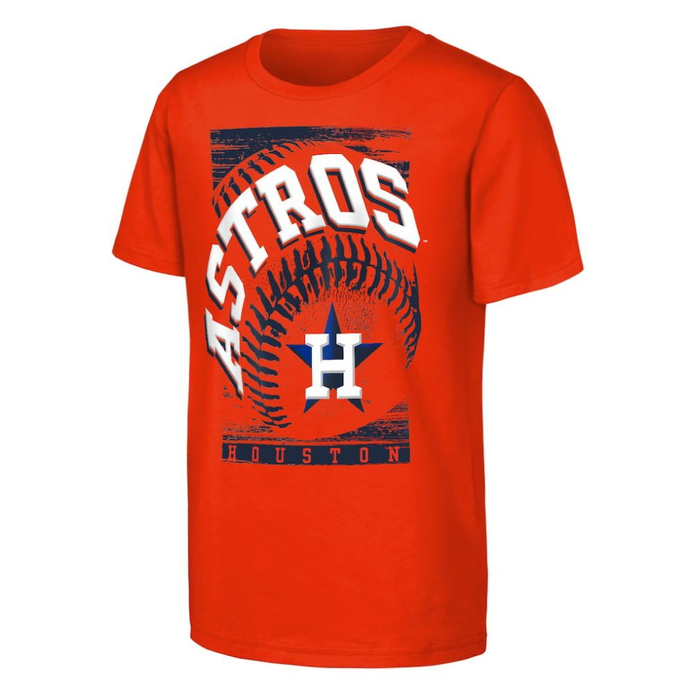 Orange Houston Astros Outerstuff Youth Speed Pitch T-Shirt