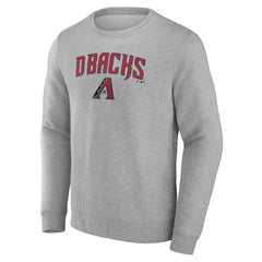 Gray Arizona Diamondbacks Team Lockup Sweatshirt