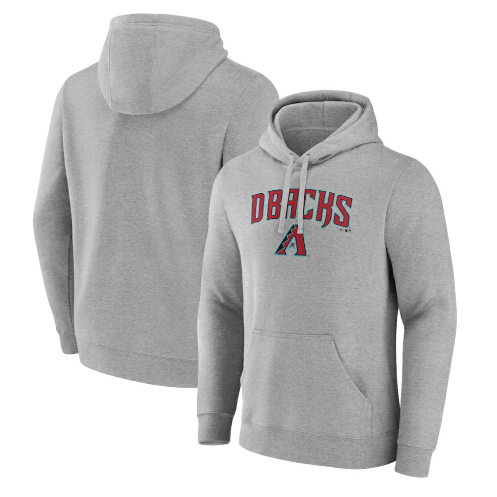 Gray Arizona Diamondbacks Team Lockup Hoodie