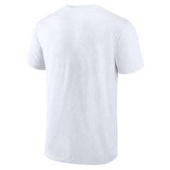 White Chicago Cubs Team Lockup T-Shirt