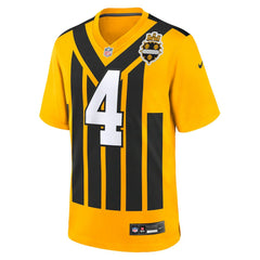 DK Metcalf Alternate 1933 Throwback Game Jersey - Pittsburgh Steelers Jerseys