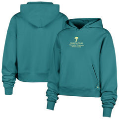 Teal Philadelphia Phillies '47 Women's Contemporary Basics Anderson Foundation Hoodie