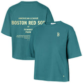 Teal Boston Red Sox '47 Women's Contemporary Basics Leon City T-Shirt