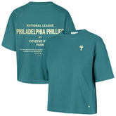 Teal Philadelphia Phillies '47 Women's Contemporary Basics Leon City T-Shirt