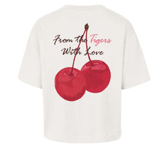 Cream Detroit Tigers '47 Women's Love Letter Reed City T-Shirt