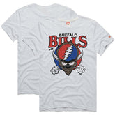 Homage NFL x Grateful Dead Tri-Blend T-Shirt - Buffalo Bills T-shirts
