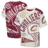 Cleveland Cavaliers Outerstuff Youth Top Player All-Over-Print T-Shirt sale