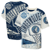 Minnesota Timberwolves Outerstuff Youth Top Player All-Over-Print T-Shirt