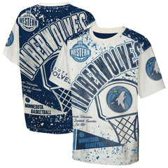 Minnesota Timberwolves Outerstuff Youth Top Player All-Over-Print T-Shirt