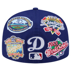 Royal Los Angeles Dodgers New Era All Over 59FIFTY Fitted Hat