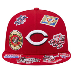 Red Cincinnati Reds New Era All Over 59FIFTY Fitted Hat