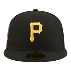 Black Pittsburgh Pirates New Era Hidden Hit 59FIFTY Fitted Hat