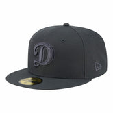 Charcoal Los Angeles Dodgers New Era Color Pack 59FIFTY Fitted Hat