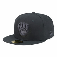 Charcoal Milwaukee Brewers New Era Color Pack 59FIFTY Fitted Hat