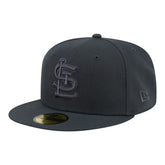 Charcoal St. Louis Cardinals New Era Color Pack 59FIFTY Fitted Hat