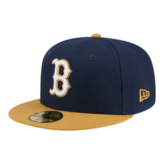 Navy/Khaki Boston Red Sox New Era Two-Tone Color Pack 59FIFTY Fitted Hat