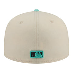 Light Beige/Turquoise Chicago White Sox New Era Two-Tone Color Pack 59FIFTY Fitted Hat
