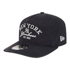 Navy New York Yankees New Era Stacked 19TWENTY Adjustable Hat