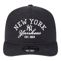 Navy New York Yankees New Era Stacked 19TWENTY Adjustable Hat