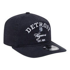 Navy Detroit Tigers New Era Stacked 19TWENTY Adjustable Hat
