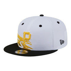 White Pittsburgh Pirates New Era Swept 9FIFTY Snapback Hat