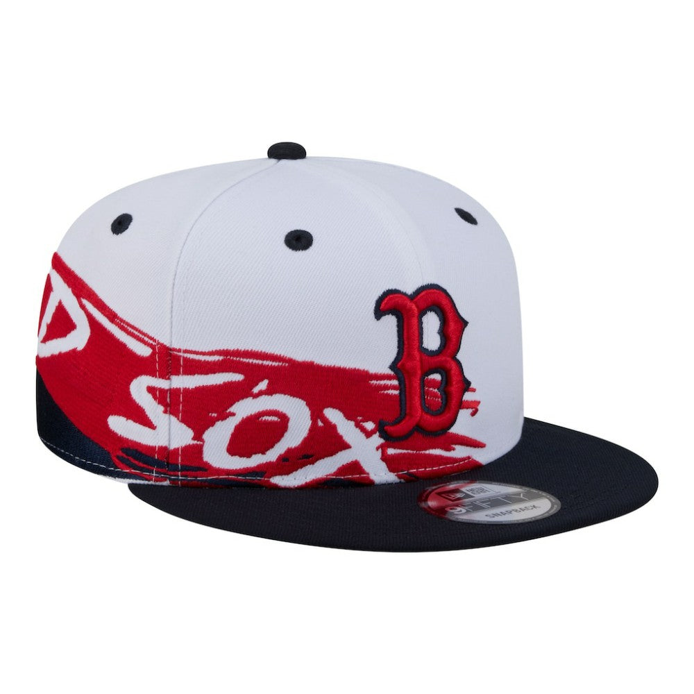 White/Navy Boston Red Sox New Era 9FIFTY Snapback Hat