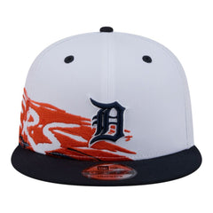 White/Navy Detroit Tigers New Era 9FIFTY Snapback Hat