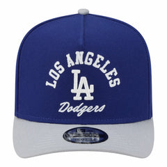Royal/Gray Los Angeles Dodgers New Era Arched A-Frame 9FIFTY Adjustable Hat