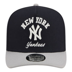 Navy New York Yankees New Era Arched A-Frame 9FIFTY Adjustable Hat