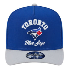 Royal/Gray Toronto Blue Jays New Era Arched A-Frame 9FIFTY Adjustable Hat