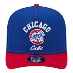Royal/Red Chicago Cubs New Era Arched A-Frame 9FIFTY Adjustable Hat