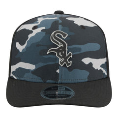 Black Chicago White Sox New Era Tonal Camo 9SEVENTY Stretch-Snap Hat