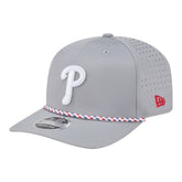 Gray Philadelphia Phillies New Era Sport Rope 9SEVENTY Adjustable Hat