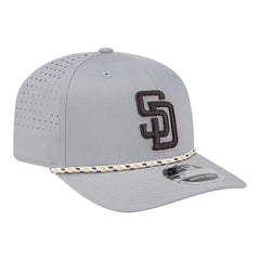 Gray San Diego Padres New Era Sport Rope 9SEVENTY Adjustable Hat