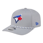 Gray Toronto Blue Jays New Era Sport Rope 9SEVENTY Adjustable Hat
