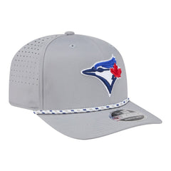Gray Toronto Blue Jays New Era Sport Rope 9SEVENTY Adjustable Hat