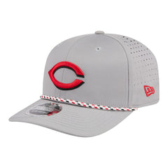 Gray Cincinnati Reds New Era Sport Rope 9SEVENTY Adjustable Hat
