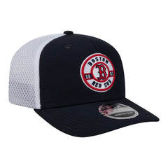 Navy Boston Red Sox New Era Active 9SEVENTY Adjustable Trucker Hat
